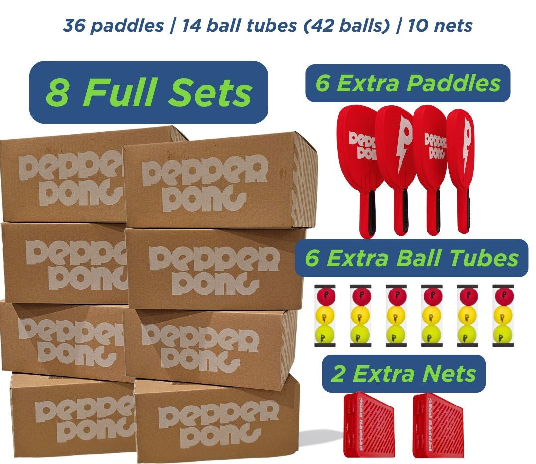 8-Pack PLUS (NIRSA Exclusive) – Pepper Pong