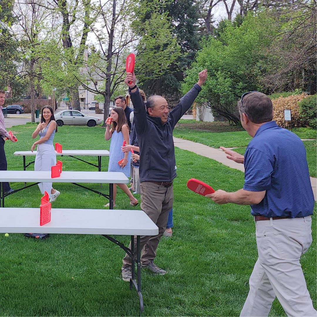 banquet features pepper pong tournament with multiple games