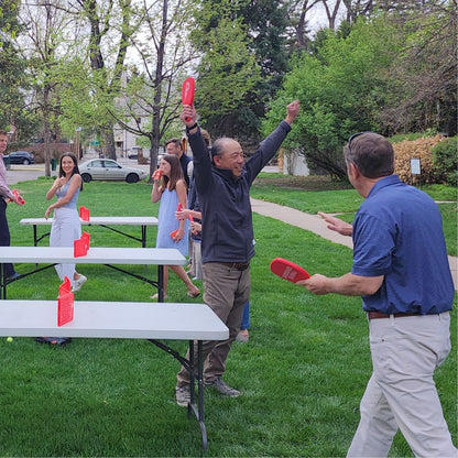 banquet features pepper pong tournament with multiple games