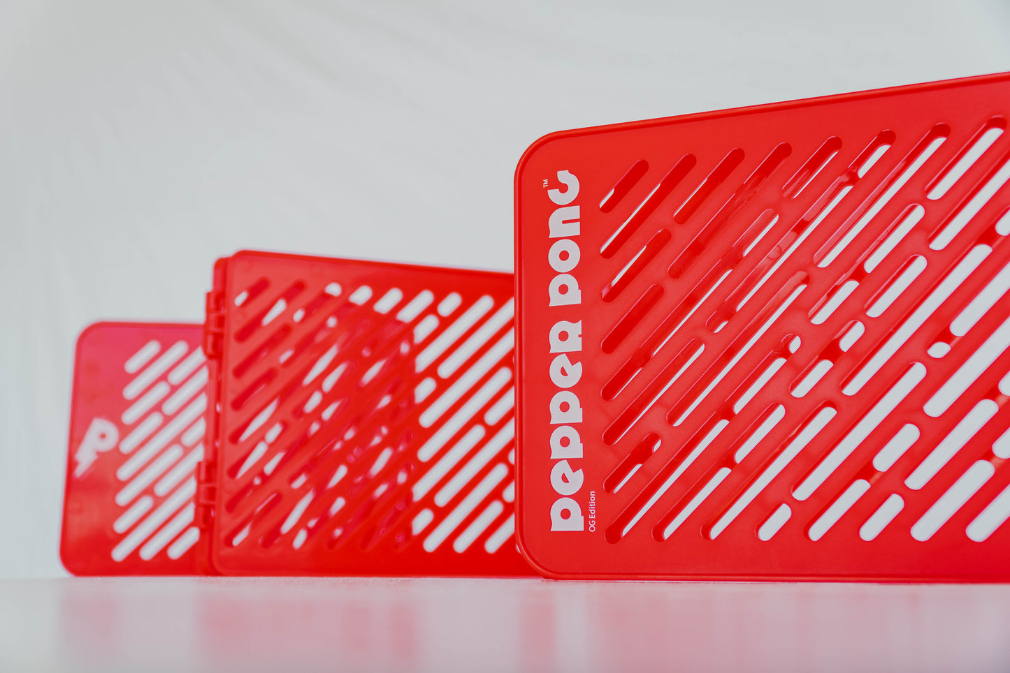 the pepper pong fence (net) side view