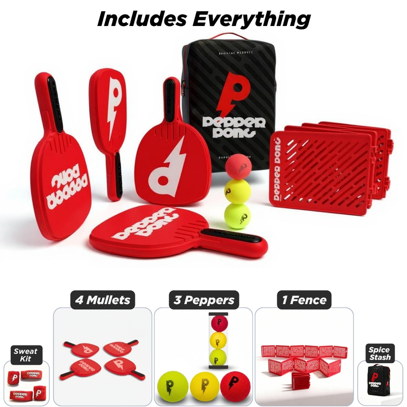 Pepper Pong Full Set