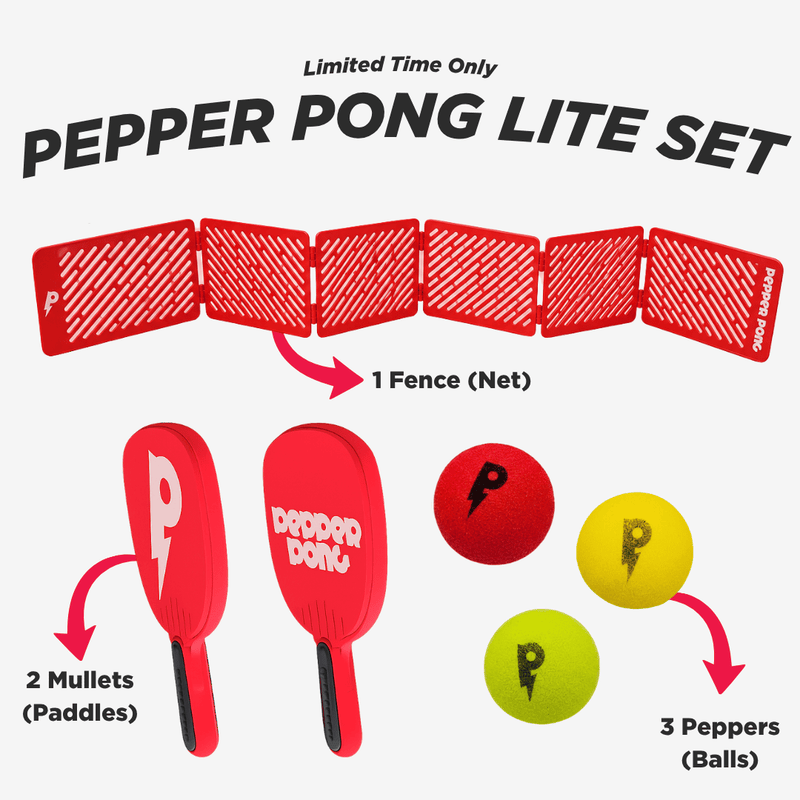 Pepper Pong Lite Set