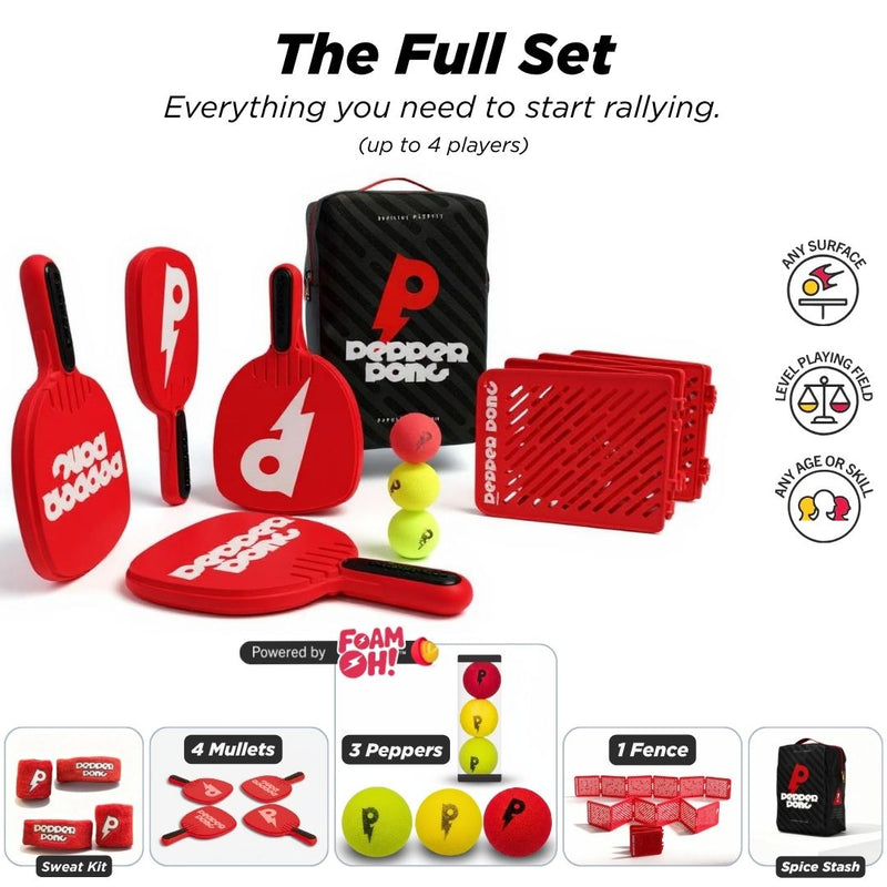 Pepper Pong Full Set